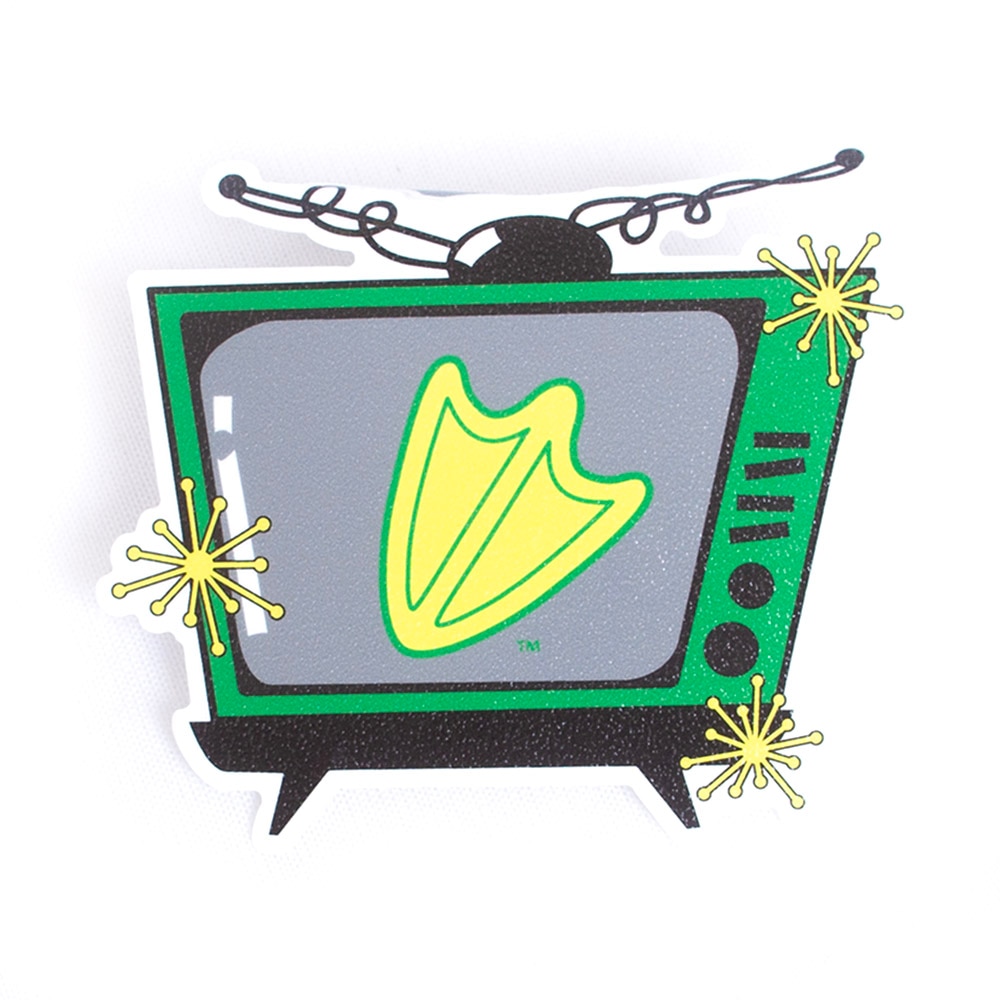 Ducks Spirit, Green, Stickers, Home & Auto, 3.5", SDS, TV, Rugged, 829199